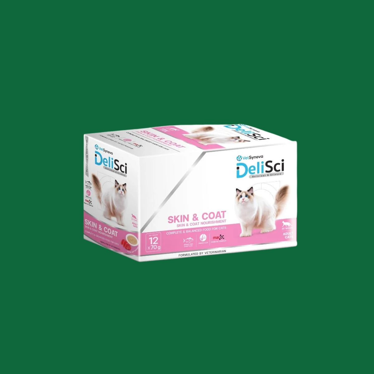 DeliSci Cat Pouch 12Sachets