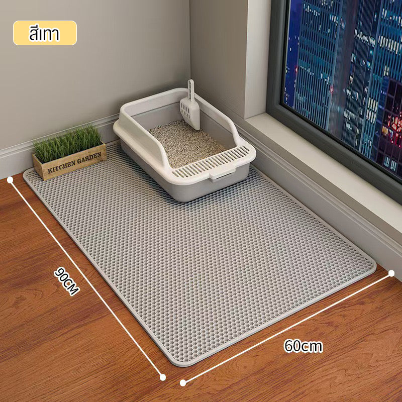 แผ่นดักทรายแมว