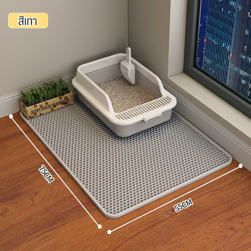 แผ่นดักทรายแมว