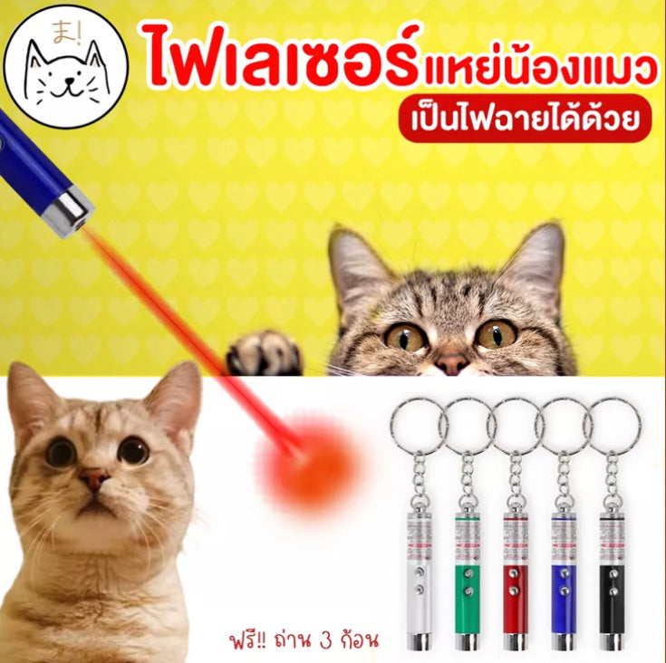 ของเล่น เลเซอร์แมว